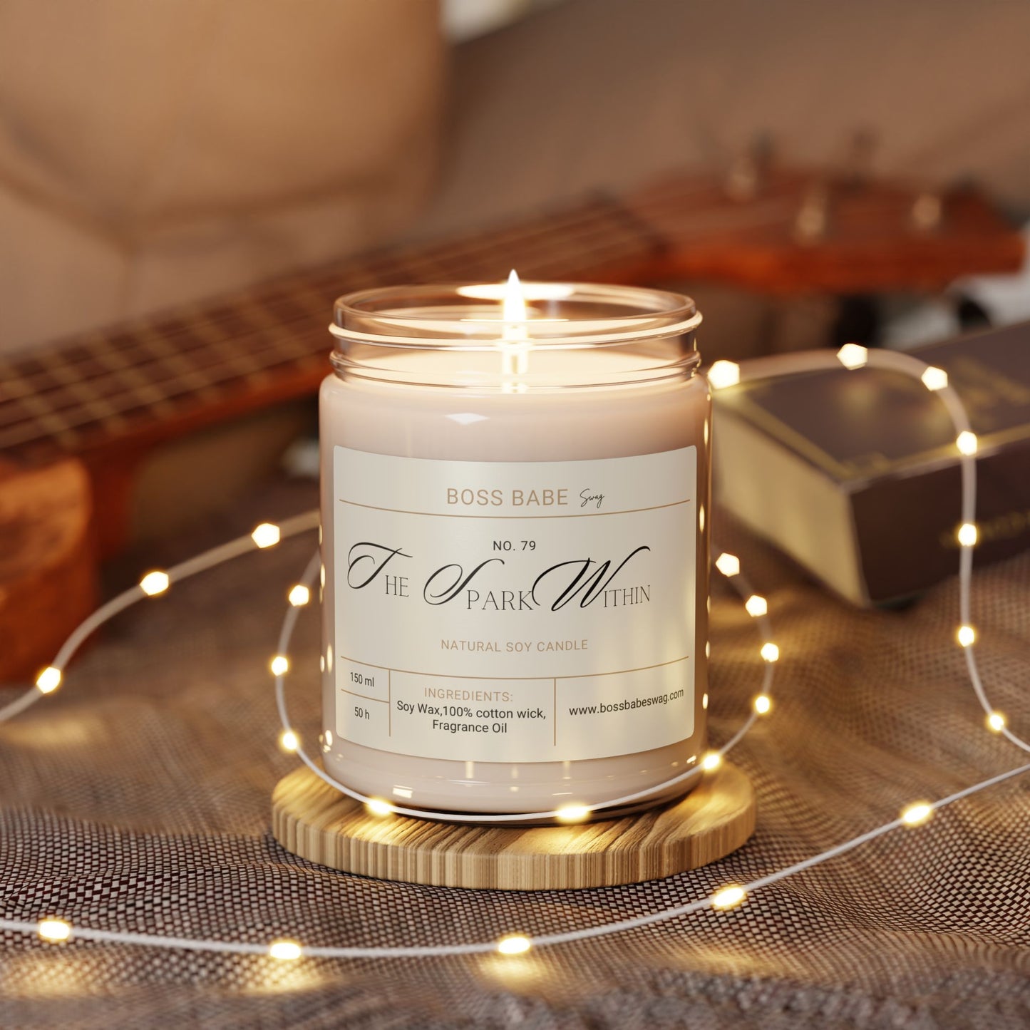 The Spark Within Scented Soy Candle, 9oz