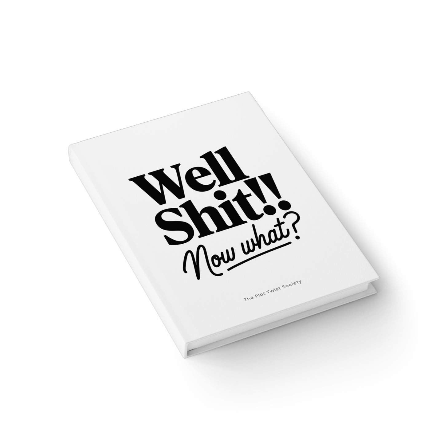 Well, Sh*t… Now What?" Journal