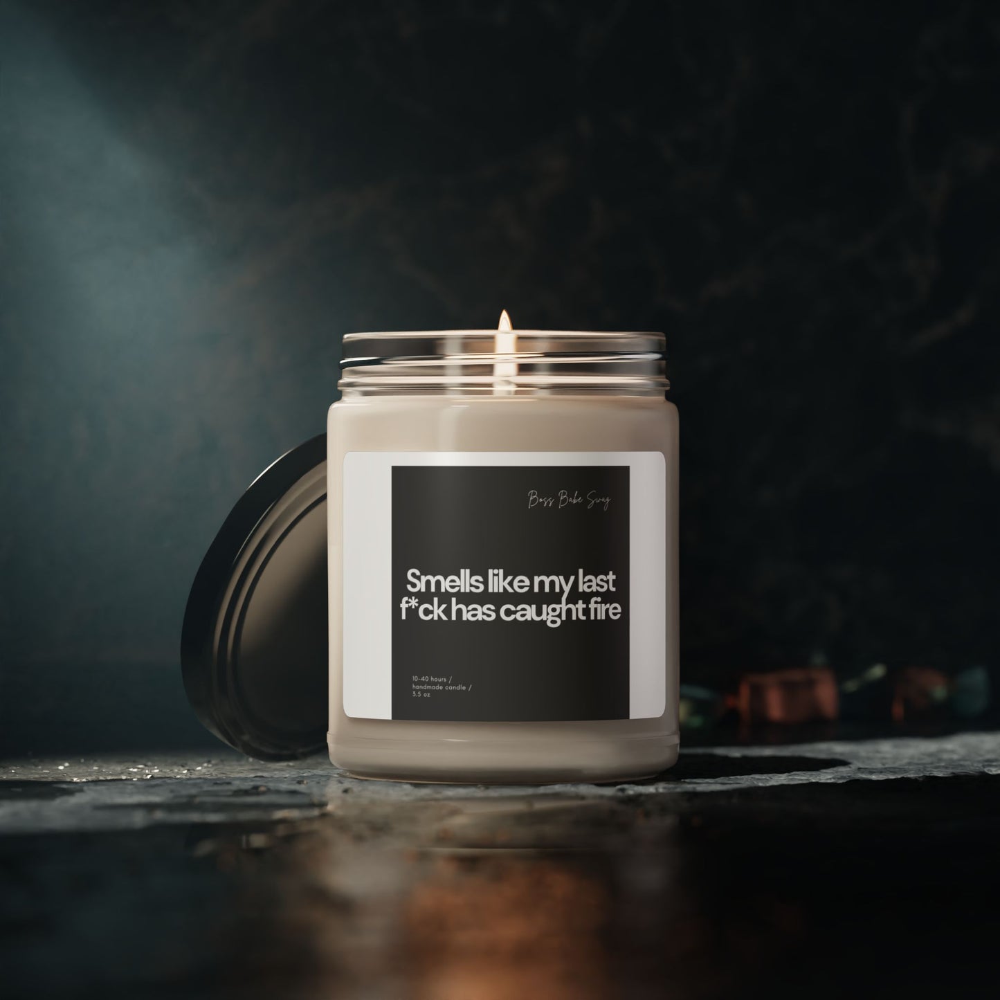 Smells Like my last f*ck...- Scented Soy Candle, 9oz