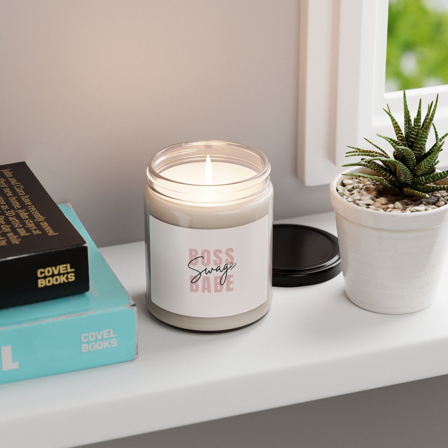 Boss Swag Babe Scented Soy Candle – Light Up, Level Up, Own the Room